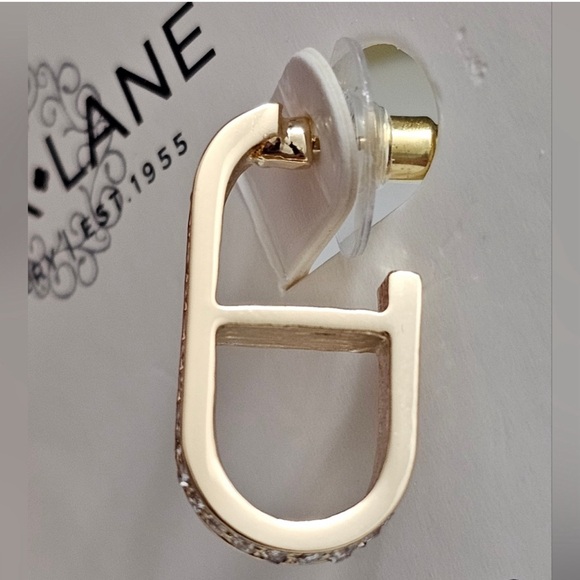 PARK LANE SPARKLE BOX MERIGOLD EARRINGS - Picture 7 of 11